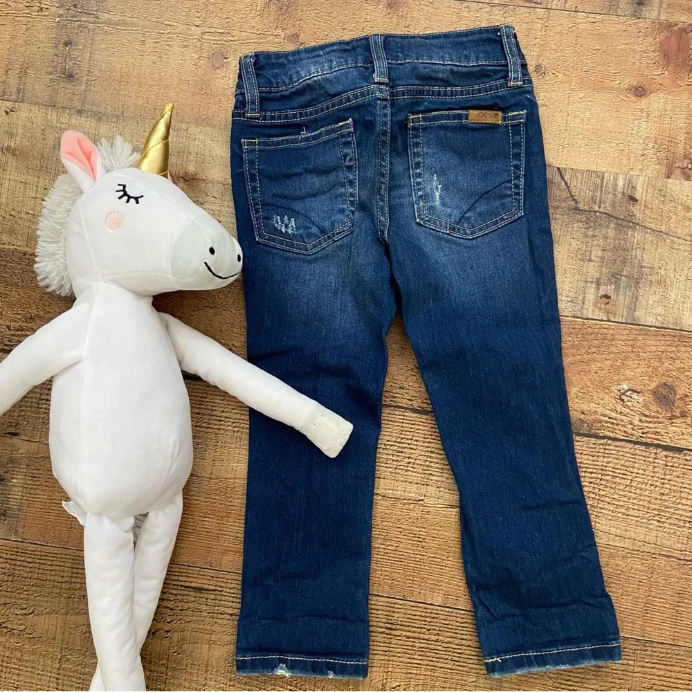 JEANS JOE’S Skinny Distressed Ankle JEANS Adjustable Waist